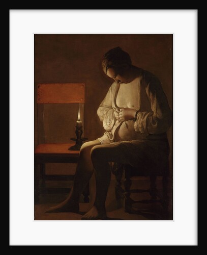 Woman Catching Fleas, ca 1638 by Anonymous
