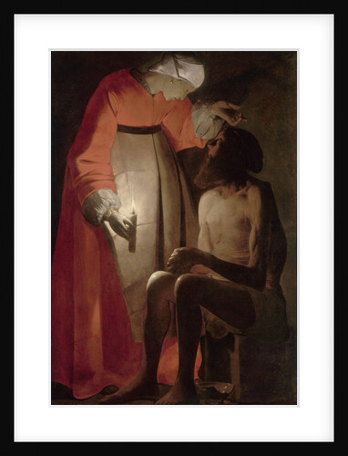 Job Mocked by his Wife, by Anonymous