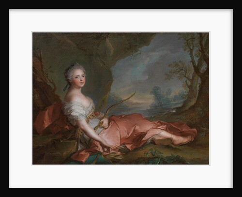 Princess Marie Adélaïde of France as Diana, 1745 by Anonymous
