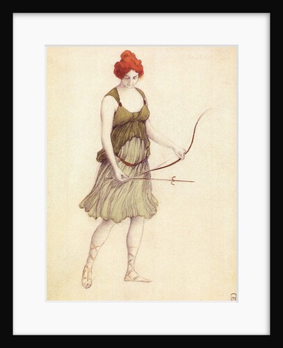 Costume design for the ballet Sylvia ou La Nymphe de Diane by Léo Delibes, 1901 by Anonymous