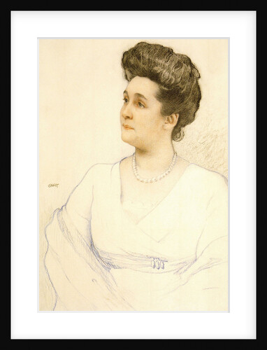 Portrait of Elena Ivanovna Nabokova, 1910 by Anonymous