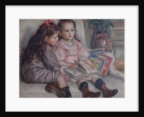 Jean and Geneviève, Martial Caillebottes children, 1895 by Anonymous