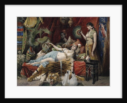 Leisure Hour in the Harem, 1921 by Anonymous