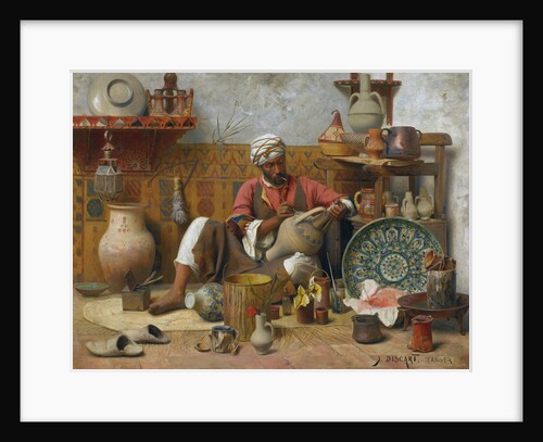A pottery studio, Tanger by Anonymous
