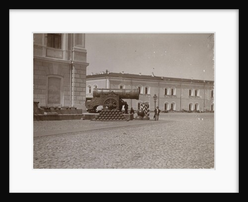 The Tsar Cannon at the Moscow Kremlin, 1898 by Anonymous