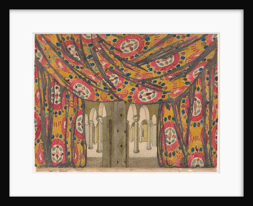 Stage design for the ballet Les Orientales, c. 1910 by Anonymous