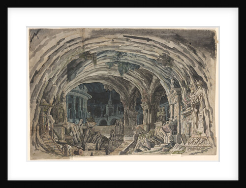 Aula Sepulcrale, 1830s by Anonymous