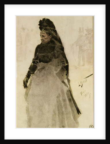 Old Parisian woman, 1893 by Anonymous