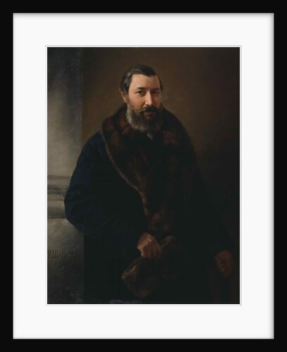 Portrait of Yuri Fyodorovich Samarin, 1872 by Anonymous