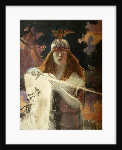 Brunhilde, 1894 by Anonymous