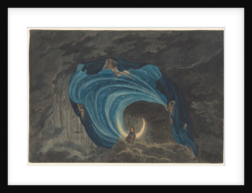 Queen of the Night Scene. Stage design for the opera Die Zauberflöte by Wolfgang Amadeus Mozart, 181 by Anonymous
