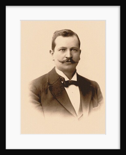 Portrait of the physicist Paul Drude by Anonymous