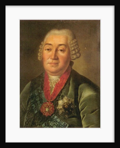 Portrait of Prince Yakov Petrovich Shakhovskoy by Anonymous
