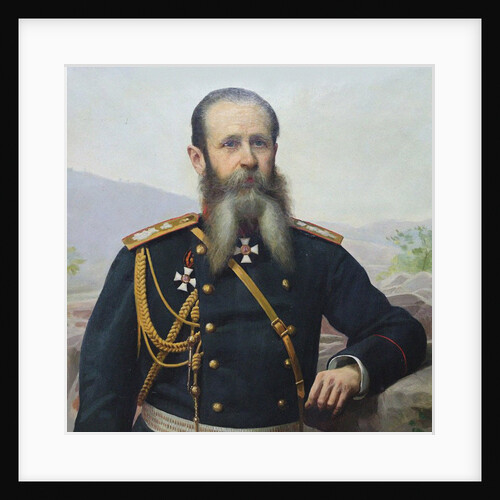 Portrait of General Count Iosif Vladimirovich Romeyko-Gurko by Anonymous