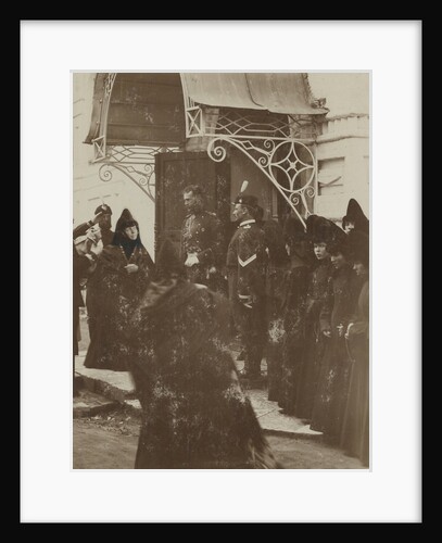 Grand Duke Sergei Alexandrovich of Russia visting the Assumption cathedral of Knyaginin monastery, V by Anonymous