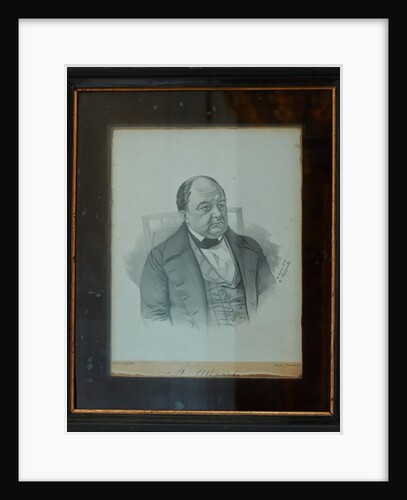 Mikhail Semyonovich Shchepkin, 1845 by Anonymous