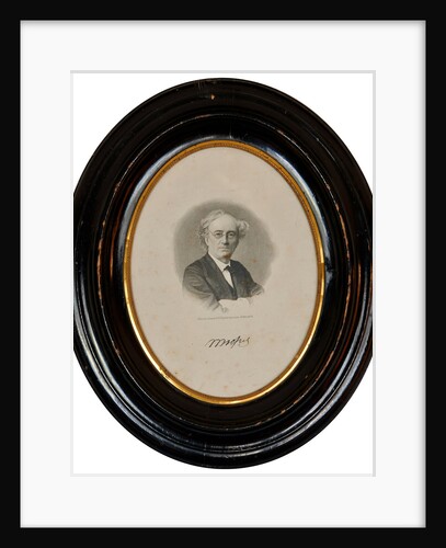 Portrait of the poet Fyodor Ivanovich Tyutchev, Second Half of the 19th cen by Anonymous