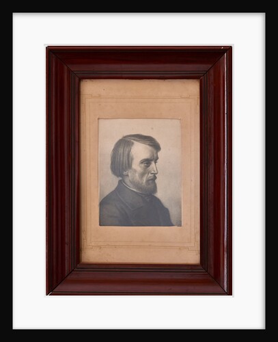 Portrait of the Literary critic and Philosopher Vissarion Grigoryevich Belinsky, Mid of by Anonymous
