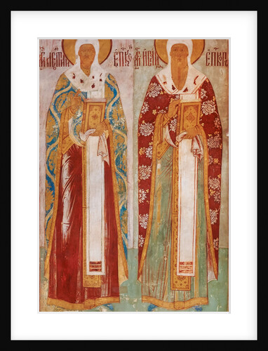The Saints Isaiah and Leontius of Rostov, 17th century by Anonymous