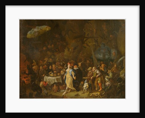 Luther in Hell, um 1700 by Anonymous