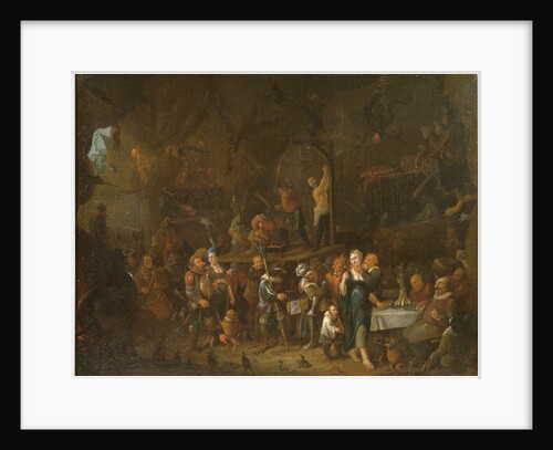Calvin in Hell, um 1700 by Anonymous