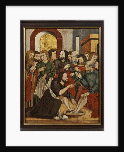 Christ Washing Peters Feet, 16th century by Anonymous