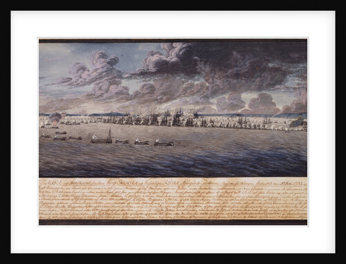 Second Russo-Swedish Battle of Svensksund on 10 July 1790, 1803 by Anonymous