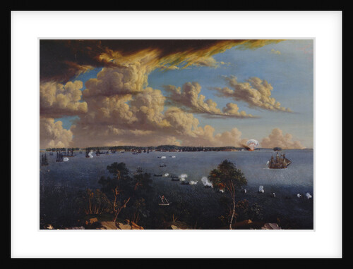 Second Russo-Swedish Battle of Svensksund on 10 July 1790, 1792 by Anonymous