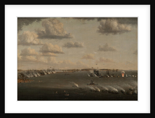Second Russo-Swedish Battle of Svensksund on 10 July 1790, 1792 by Anonymous