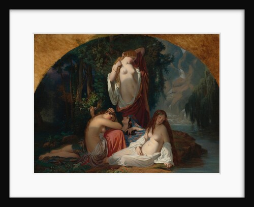 Les baigneuses (Les filles de la source), ca 1842 by Anonymous