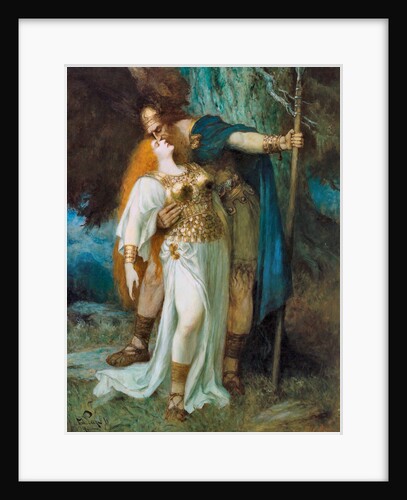 Wotans farewell to Brunhilde. (Leb wohl, Du kühnes, herrliches Kind!) by Anonymous