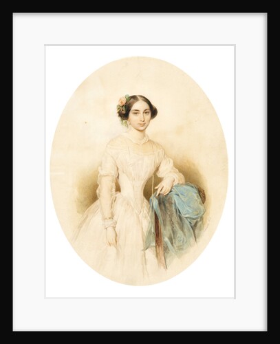 Portrait of a woman, 1847 by Anonymous