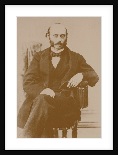 Portrait of the Composer Léon Minkus, ca 1865 by Anonymous