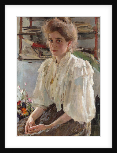 Portrait of Maria Yakovlevna Lvova, née Simonovich, 1895 by Anonymous