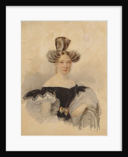 Portrait of Countess Sofia Alexeevna Lvova, née Perovskaya, 1830s by Anonymous