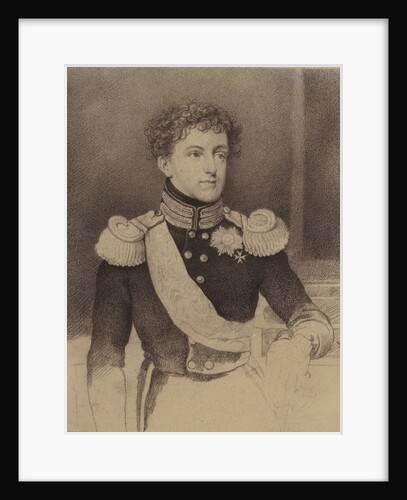 Portrait of Grand Duke Nikolai Pavlovich, 1813 by Anonymous