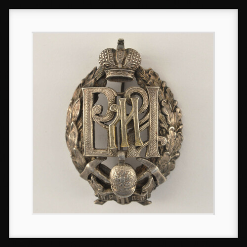 Award badge of the Russian Imperial Firefighters Society, Early 20th cen by Anonymous
