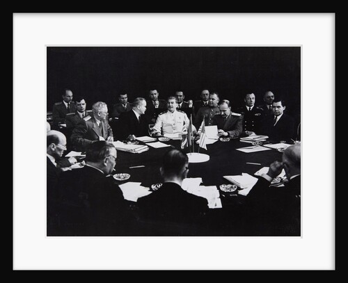 Stalin at the Potsdam Conference, July 1945, 1945 by Anonymous