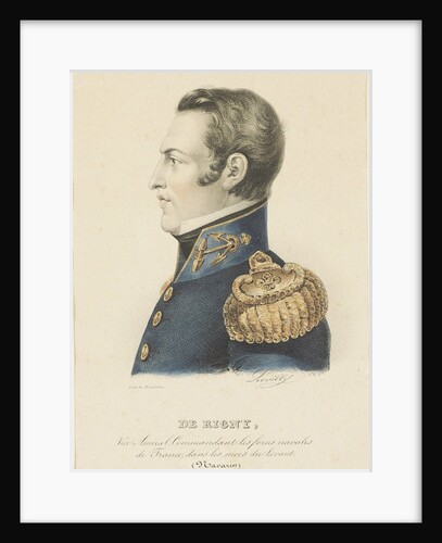 Henri Comte de Rigny, 1830s by Anonymous