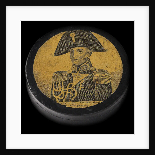 Snuff box with Portrait of Alexander Ivanovich Kazarsky, First quarter of 19th cen by Anonymous