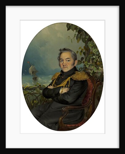 Portrait of Admiral Mikhail Lazarev, 1840s by Anonymous