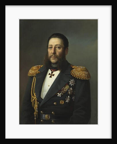 Portrait of Admiral Nikolay Karlovich Krabbe, 1874 by Anonymous