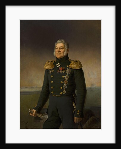Portrait of Admiral Login Petrovich Heiden, 1877 by Anonymous