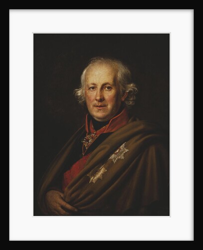 Portrait of Admiral Count Nikolay Semyonovich Mordvinov, Early 1820s by Anonymous
