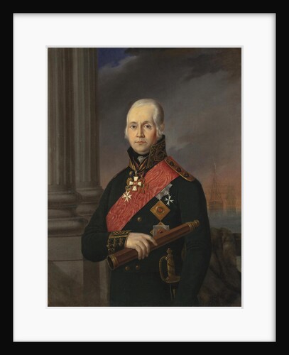 Portrait of the Admiral Fyodor Fyodorovich Ushakov (1745?1817) by Anonymous