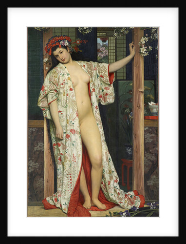 A Woman in Japan Bath (La Japonaise au bain), 1864 by Anonymous