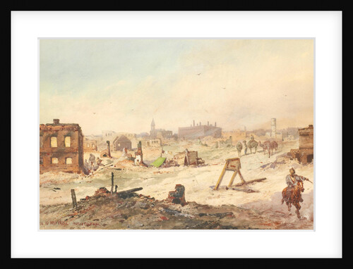 Orenburg 10th of May 1879 after the fire, 1879 by Anonymous