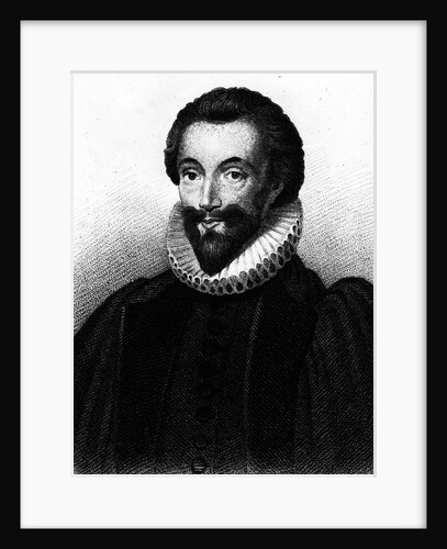 Portrait of the poet John Donne, 17th century by Anonymous