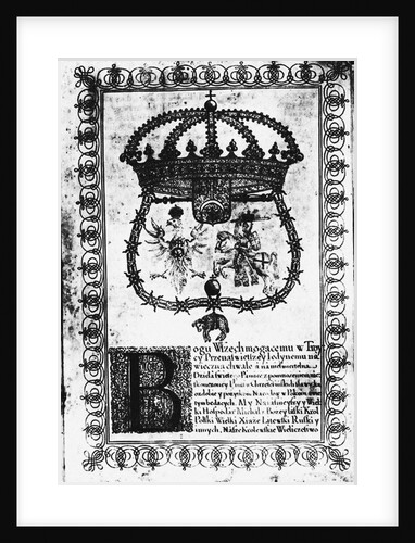 Ratification of the Truce of Andrusovo, 1667 by Anonymous