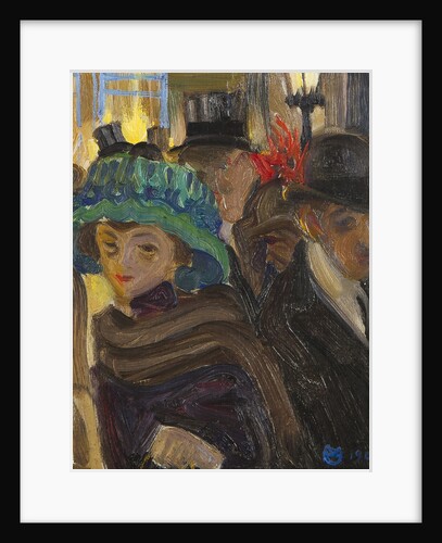 Street scene in Paris, 1909 by Anonymous